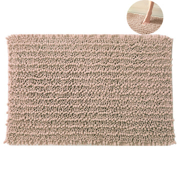 Tapis de salle de bain antidérapant tapis de salle de bain absorbant tapis de salle de bain beige tapis de salle de bain 50*80 cm